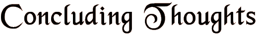 titleConcluding4.gif (3865 bytes)